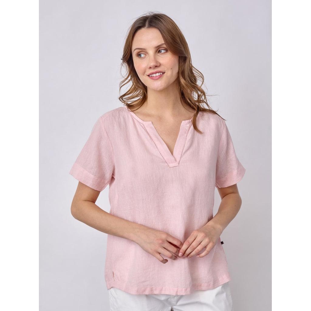 Alexia Shirt - Pink Melange