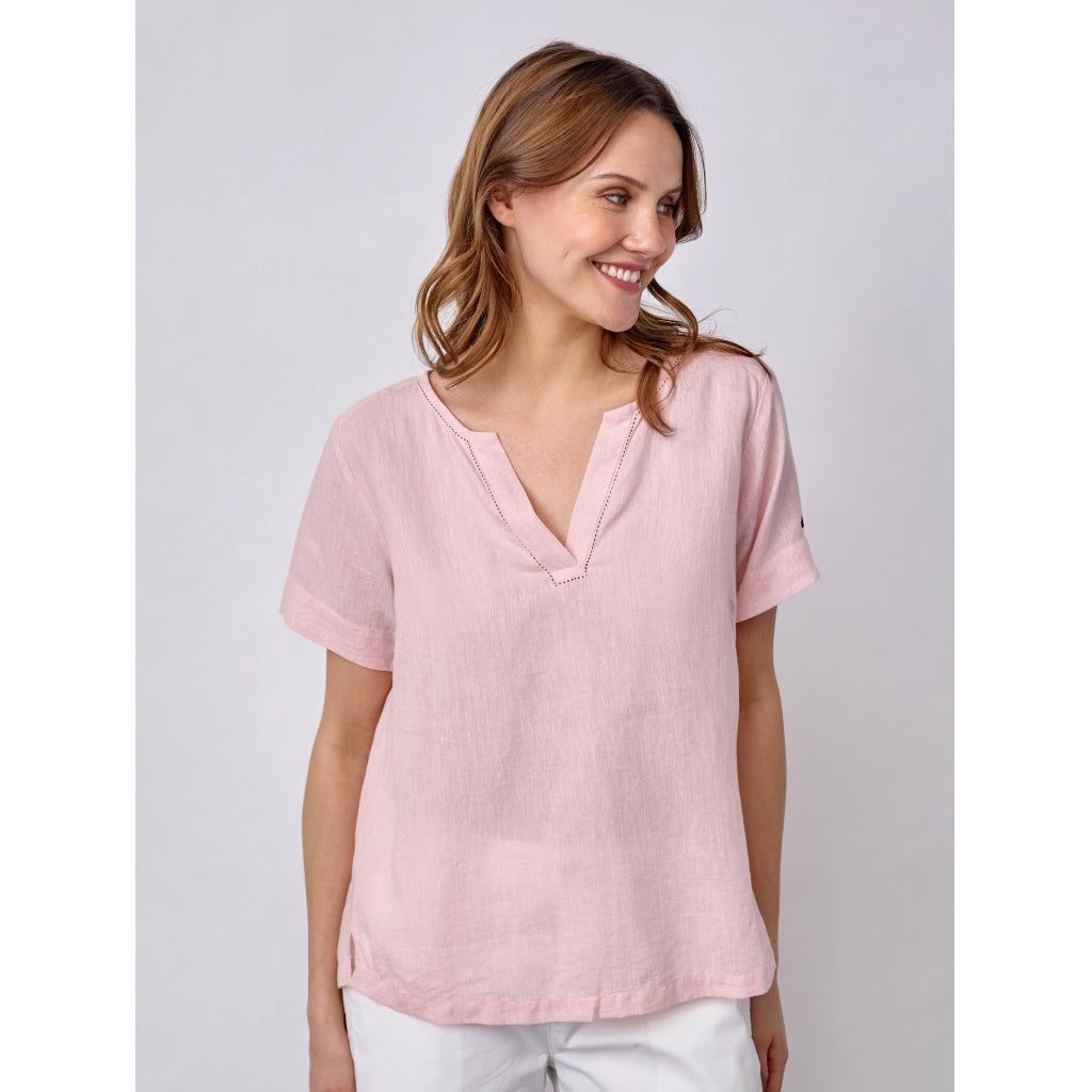 Alexia Shirt - Pink Melange