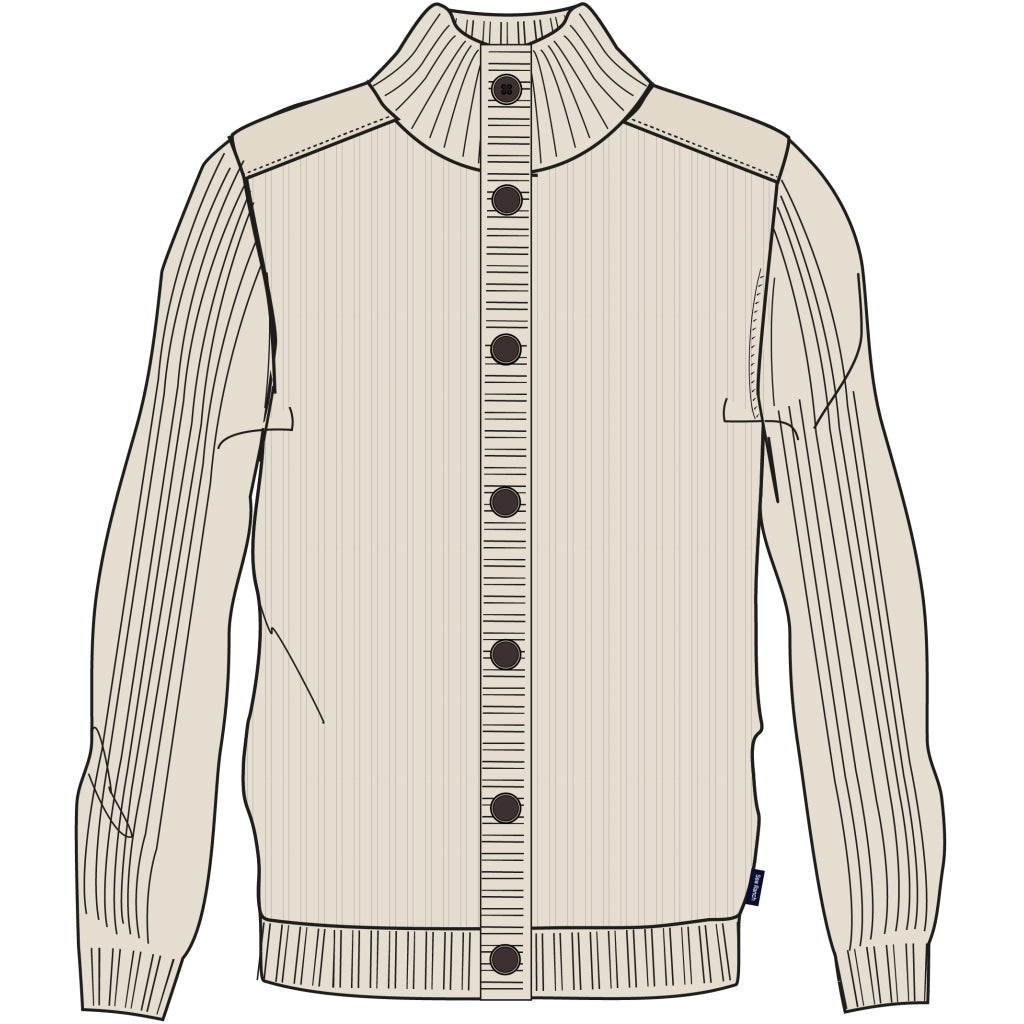 All Knit Cardigan - Off White