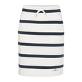 Anjelica Striped Skirt - Pearl/Dark Navy