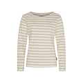 Antibes Striped Long Sleeve Tee - Ecru/Oxford Tan