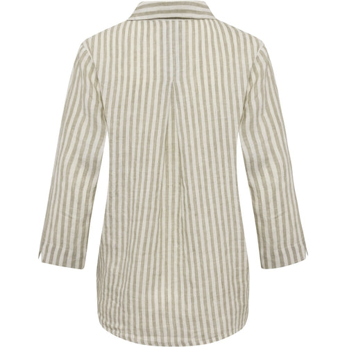 Anya Shirt - Sand Stripe