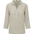 Anya Shirt - Sand Stripe