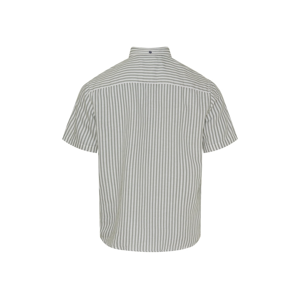 Brest Shirt - Pearl / Seagrass