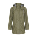 Brooke Solid Raincoat - Army Grøn