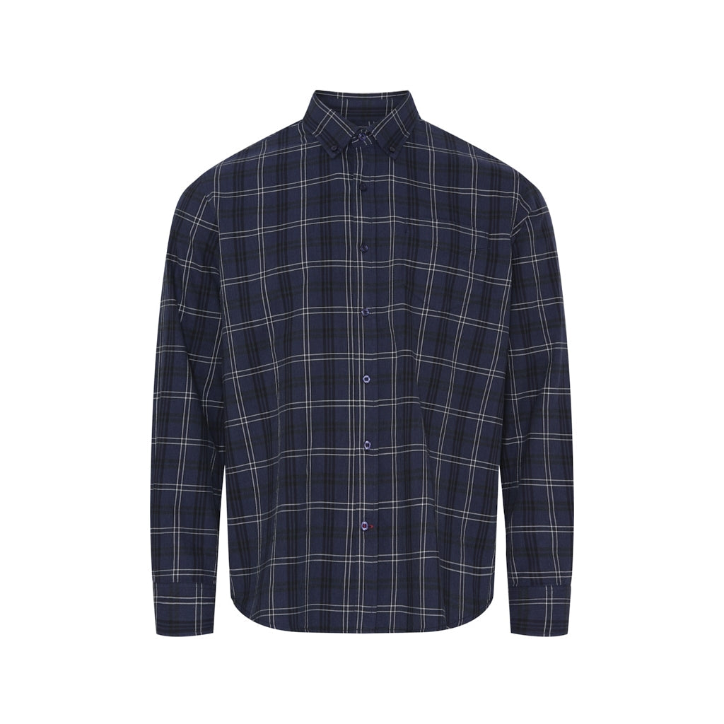 Carson Shirt - SR Navy / White Check