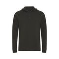 Christoffer Pique Hood - Dark Olive Green