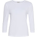 Clarissa Long Sleeve Tee - White