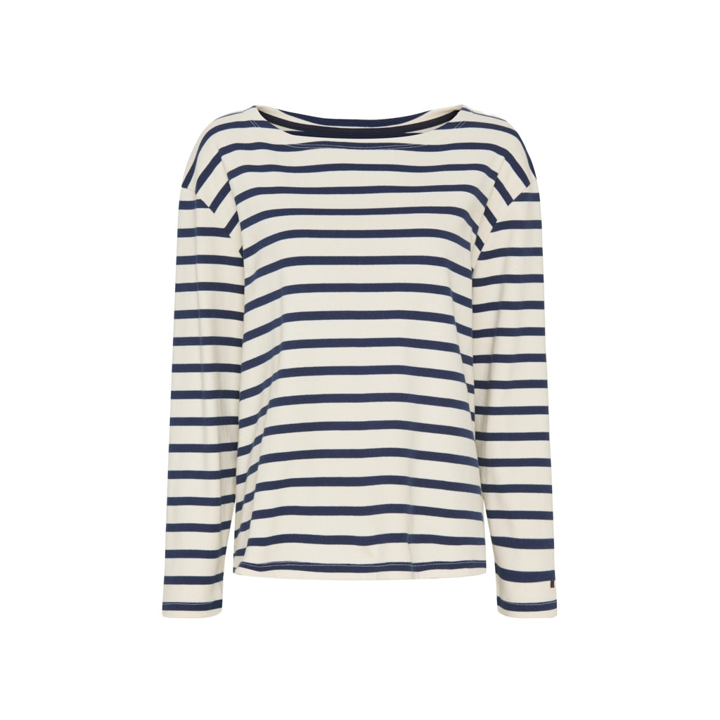 Claudia T-shirt - Off White Stripe