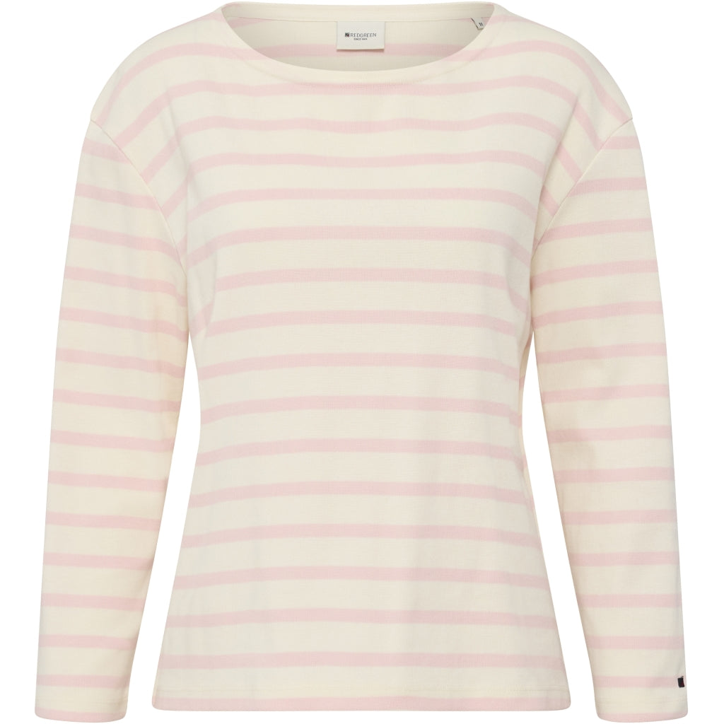 Claudia T-shirt - Rose Pastel Stripe