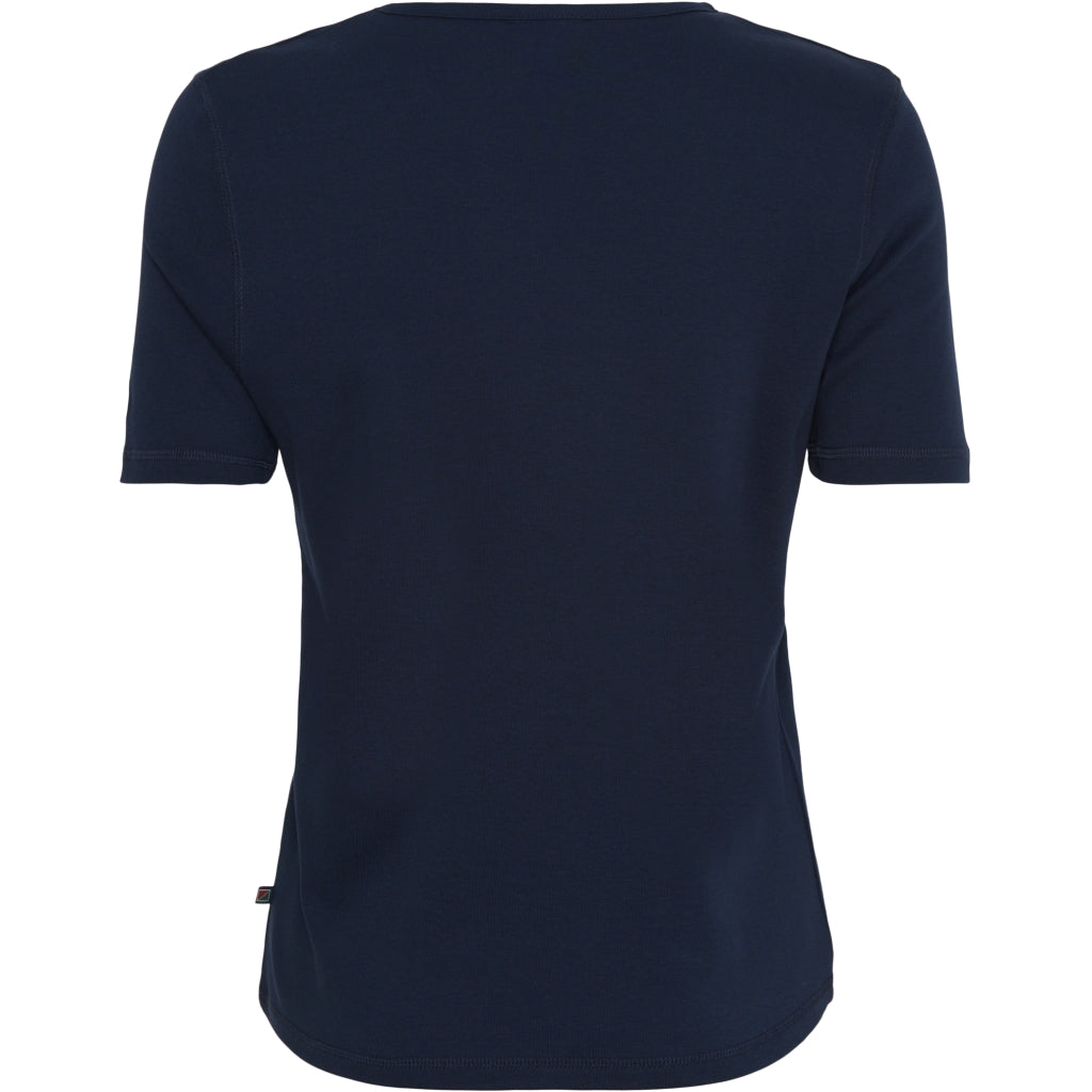 Cora Short Sleeve Tee - Navy