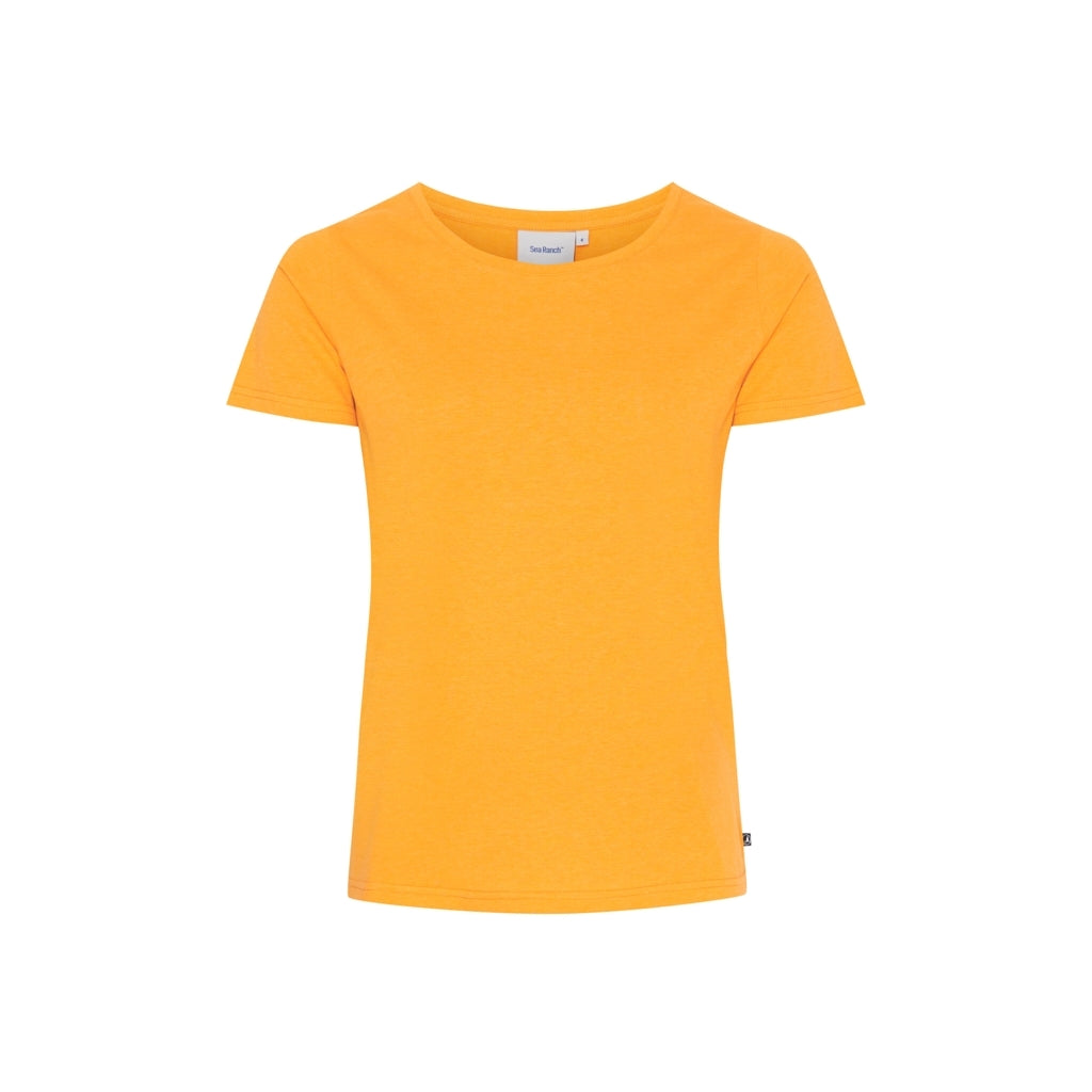 Cosima Organic Cotton Tee - Light orange