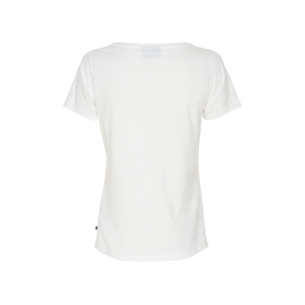 Cosima Organic Cotton Tee - Pearl