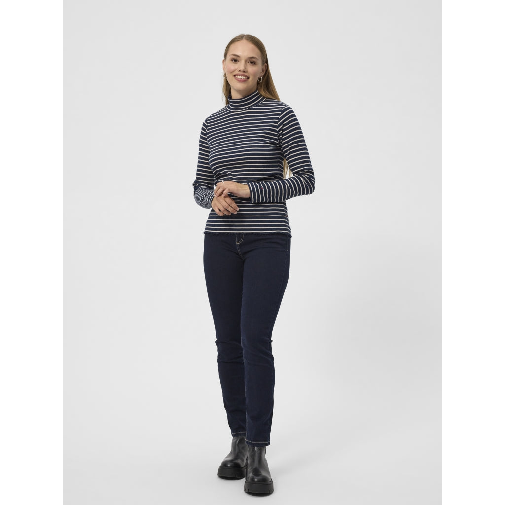 Crawley - Dark Navy Stripe