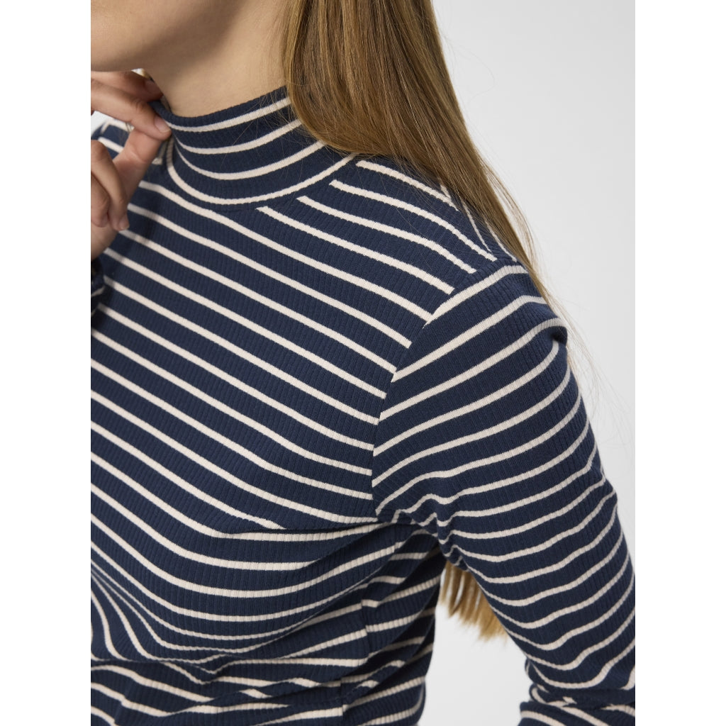 Crawley - Dark Navy Stripe
