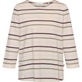 Croco T-shirt - Rose Stripe