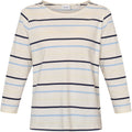 Croco T-shirt - Blue Stripe