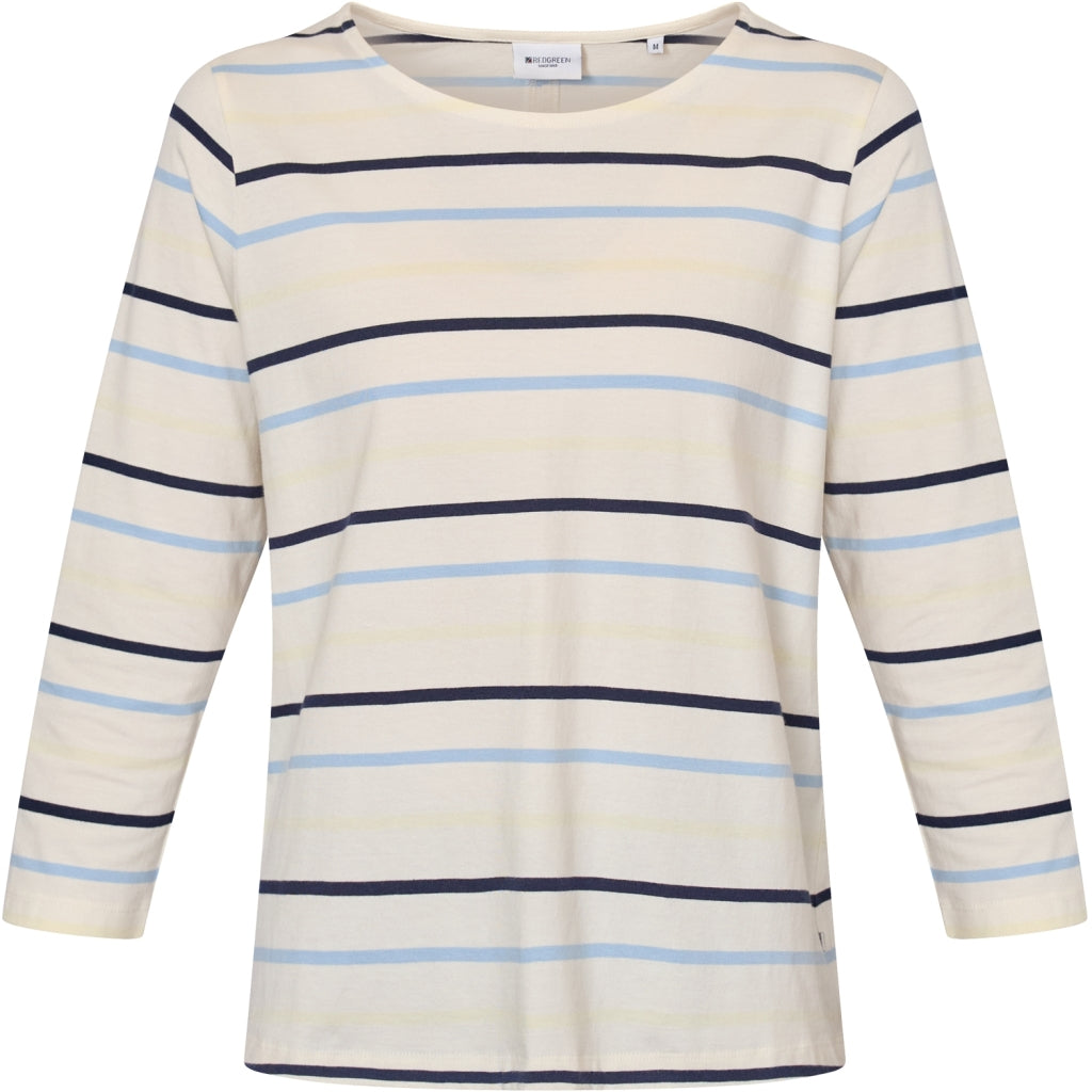 Croco T-shirt - Blue Stripe