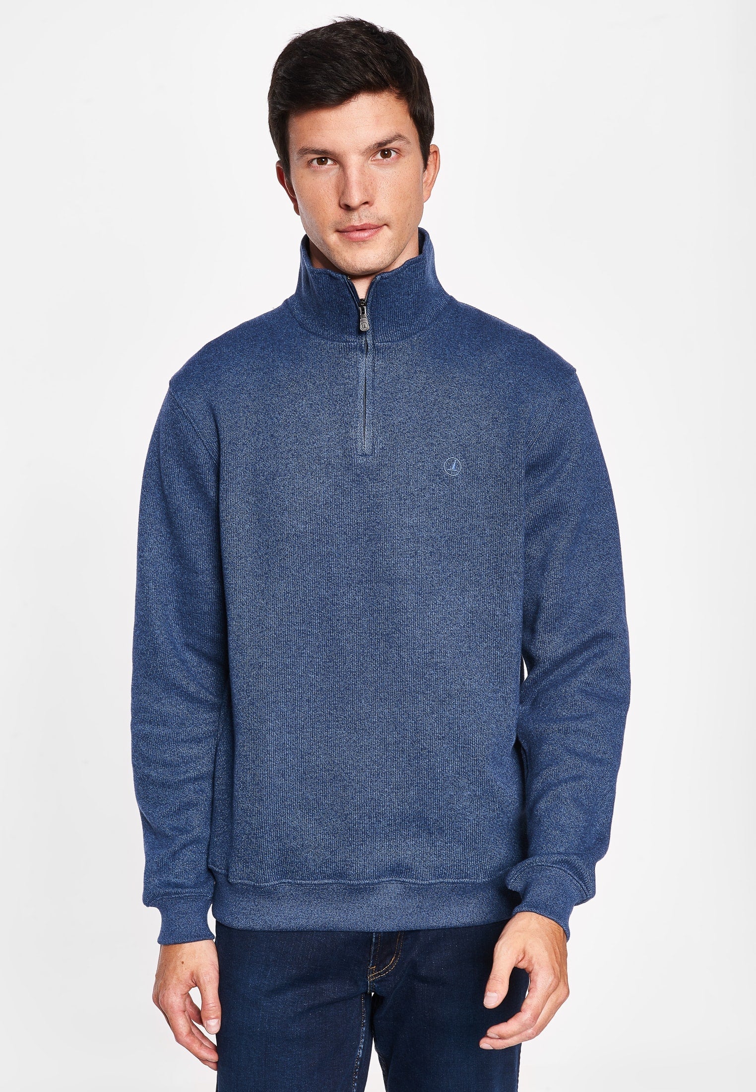 Cromwell Long Sleeve Half Zip Sweater