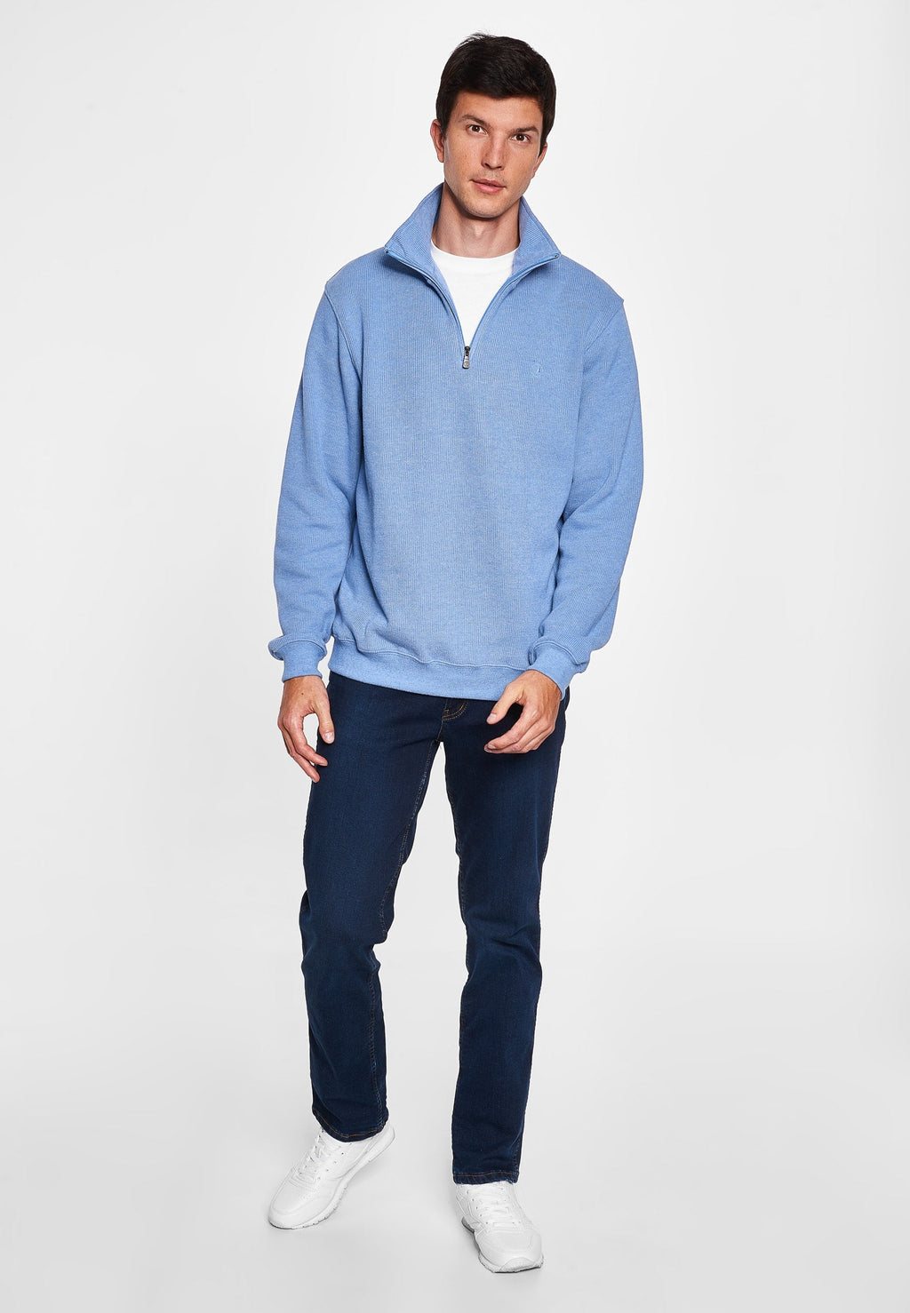 Cromwell Long Sleeve Half Zip Sweater