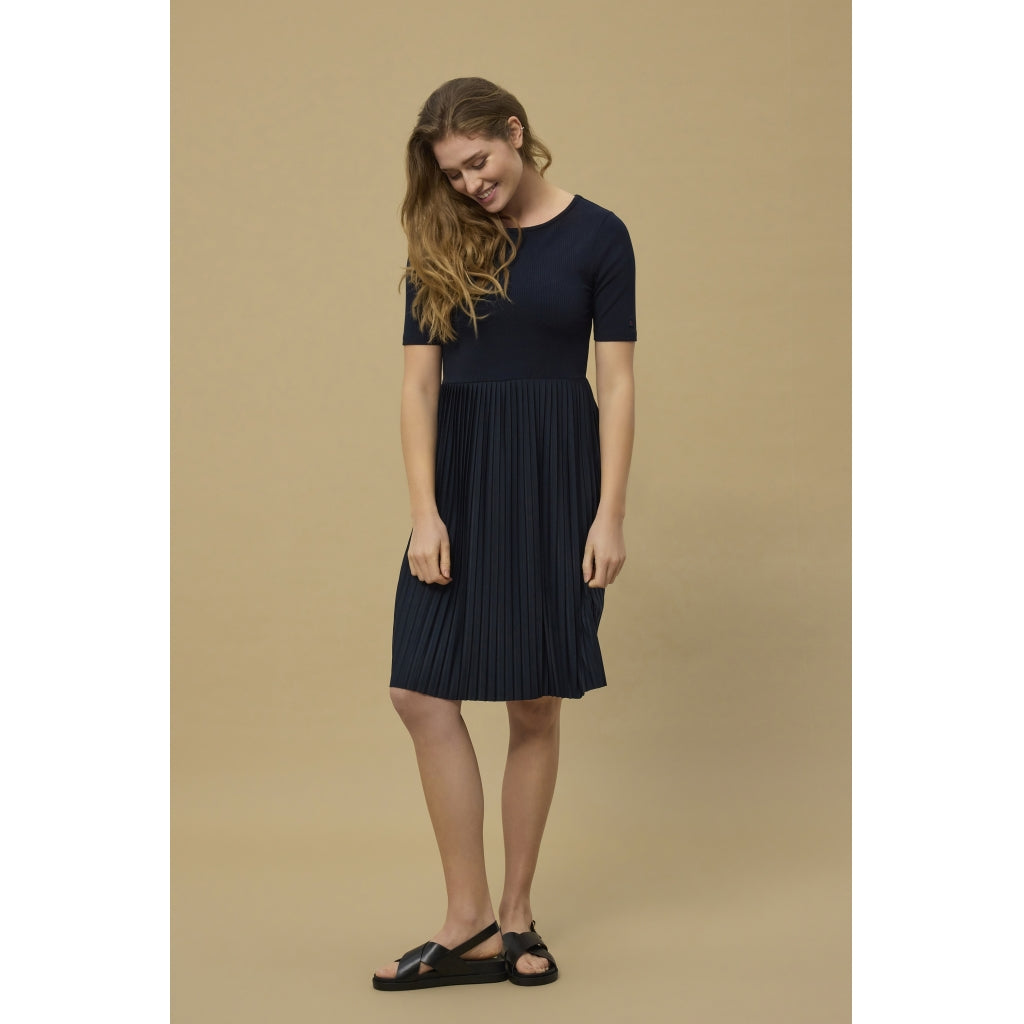 Daria Dress - Dark Navy