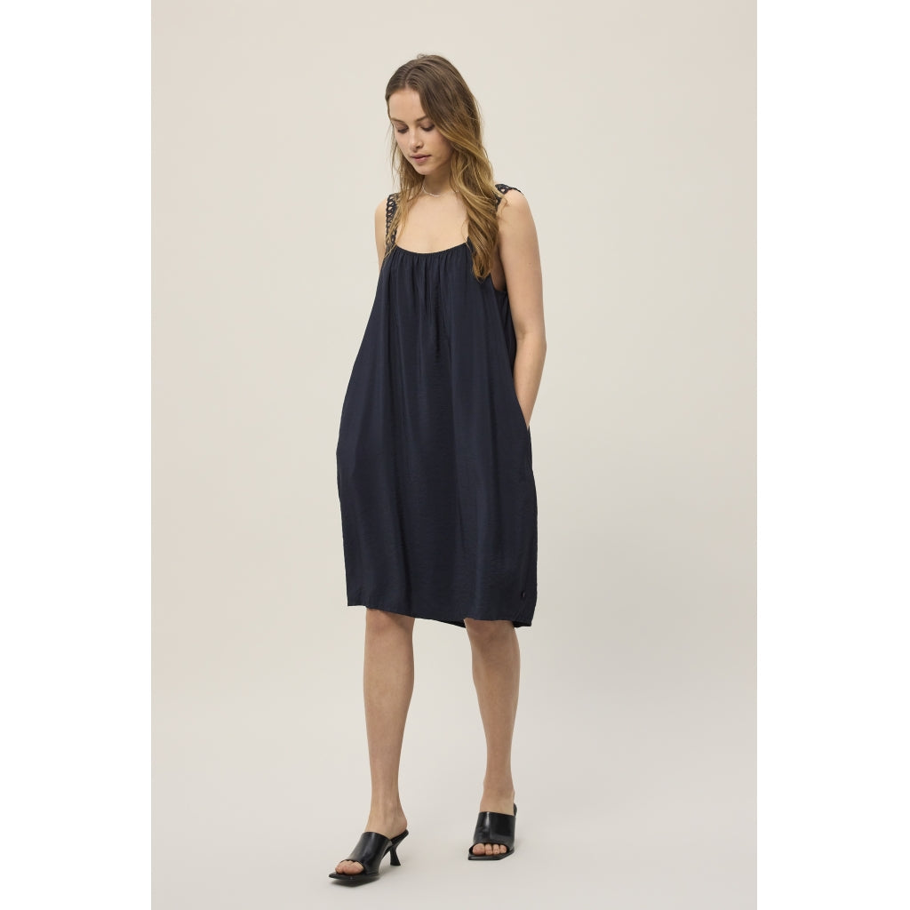 Dominik Dress - Dark Navy