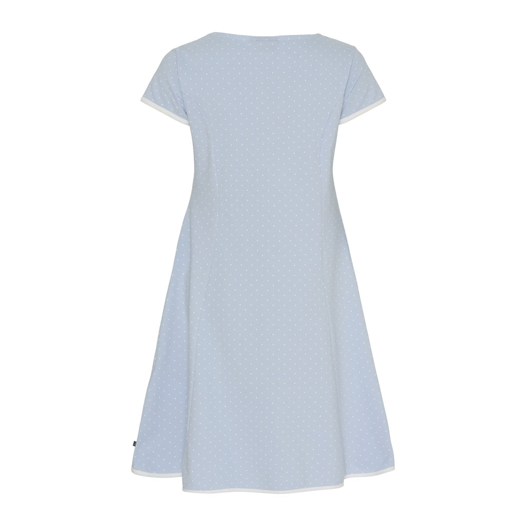 Dot Dress - Cashmere Blue