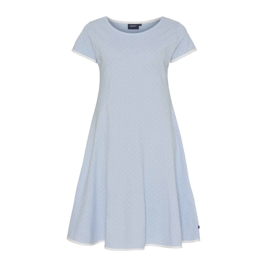 Dot Dress - Cashmere Blue