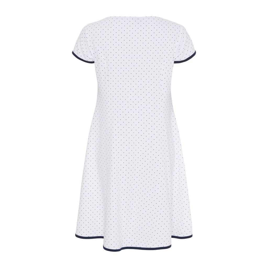 Dot Dress - White