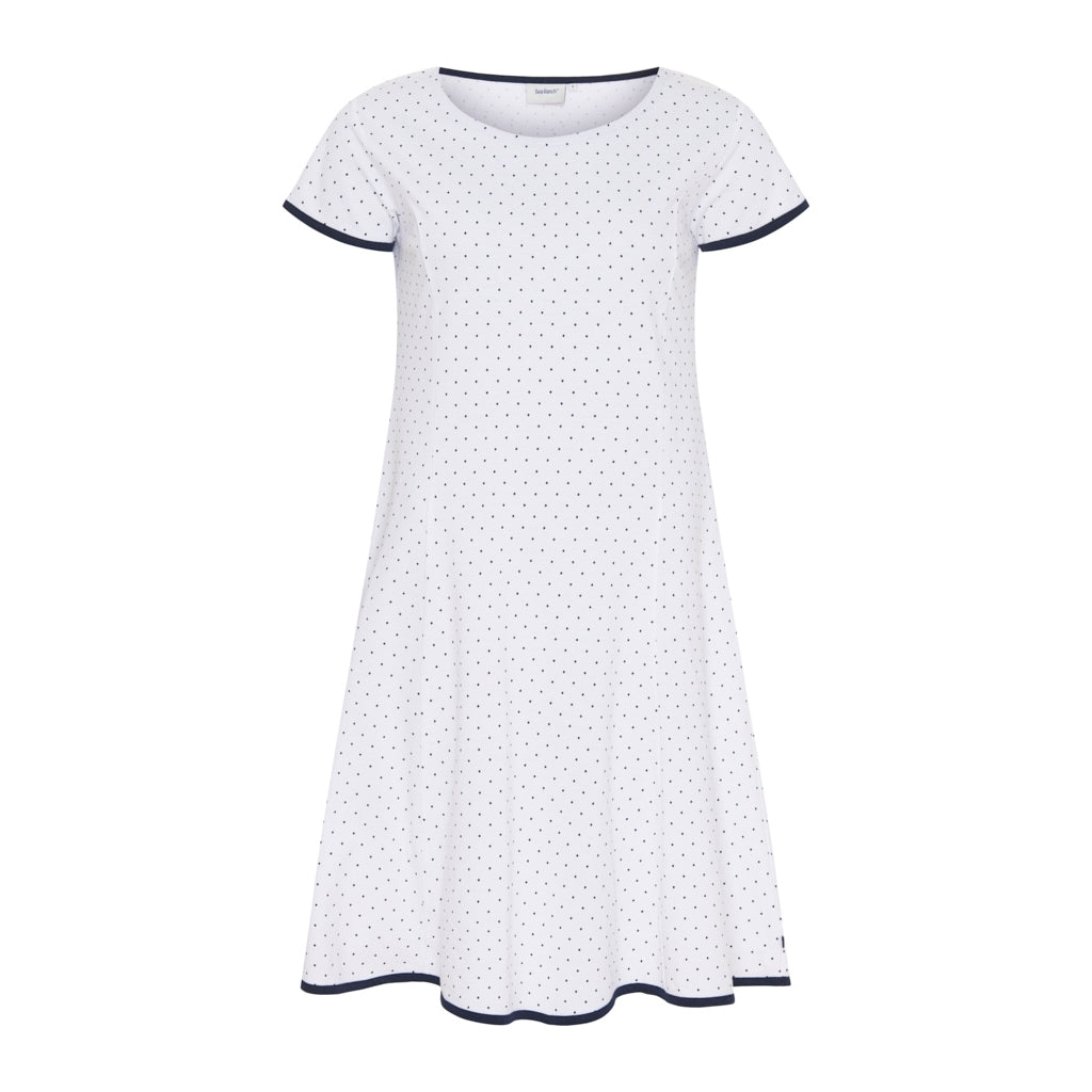 Dot Dress - White