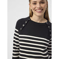 Dune Knit - Black Stripe
