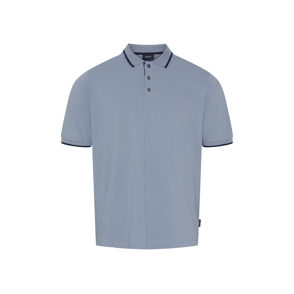Eik Polo - Dull Pastel Blue