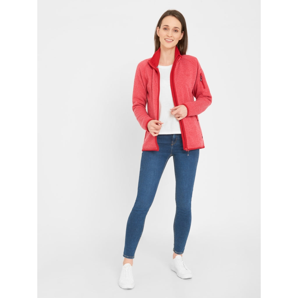 Eleana Fleece - Carmine Red