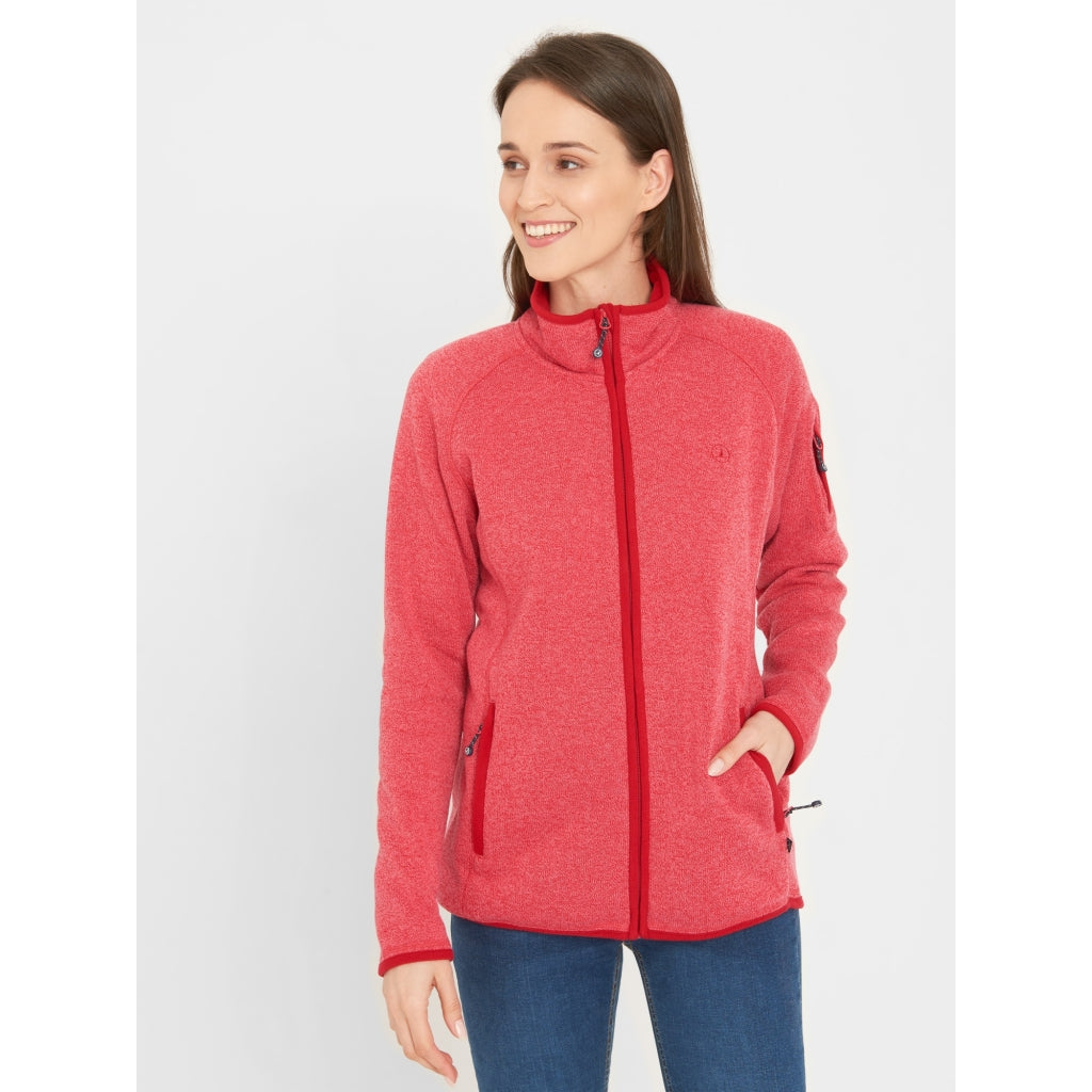 Eleana Fleece - Carmine Red