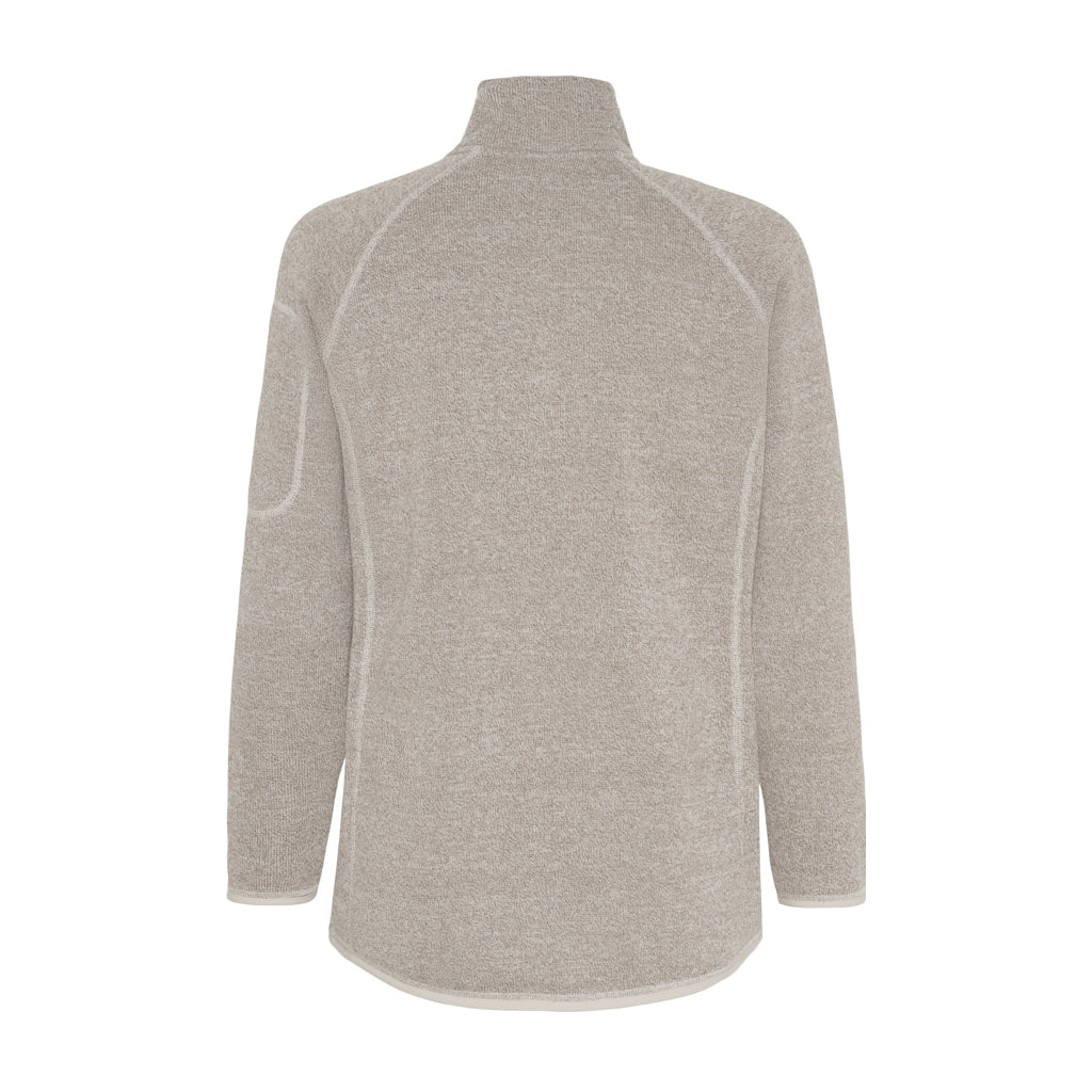 Eleana Fleece - Brown Melange