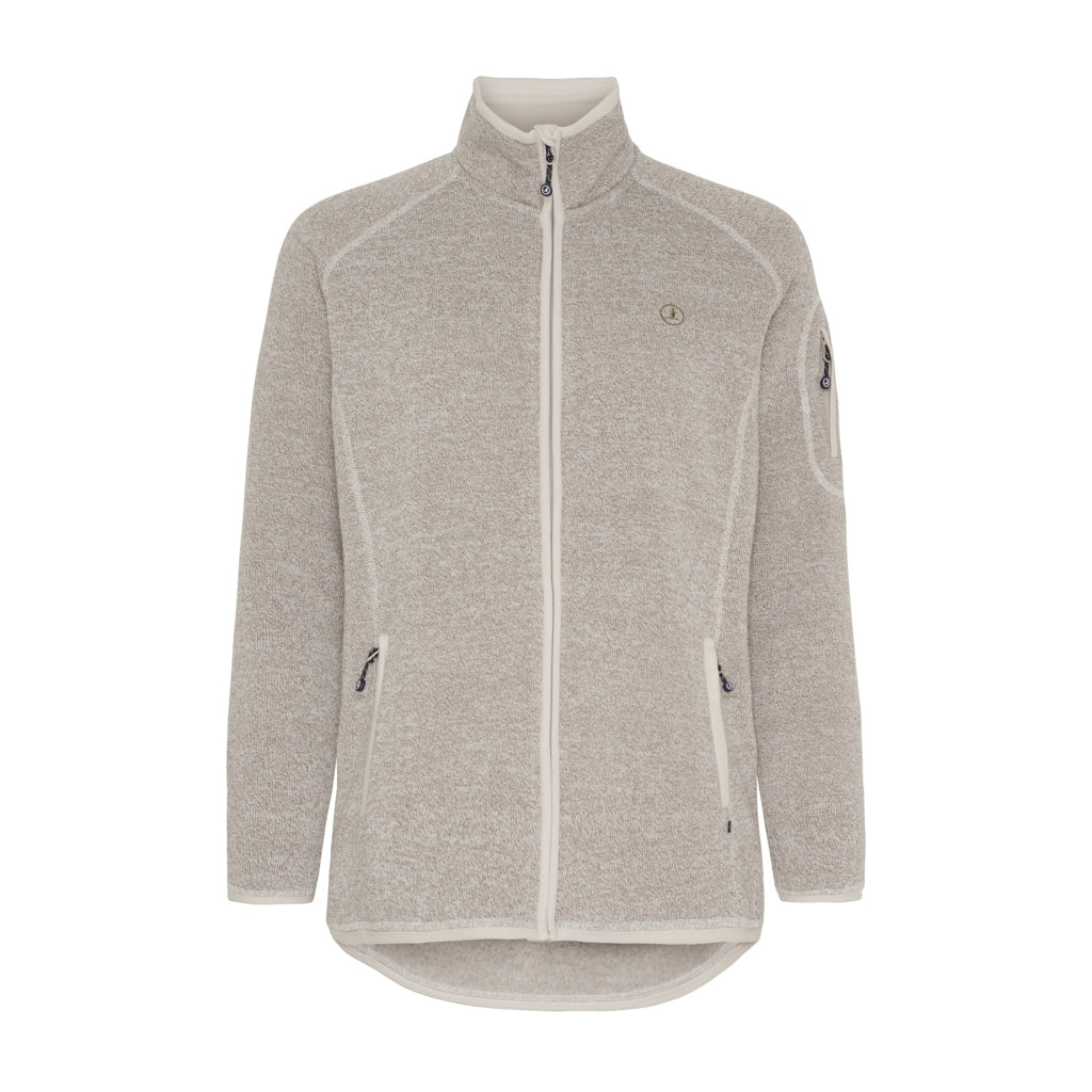Eleana Fleece - Brown Melange