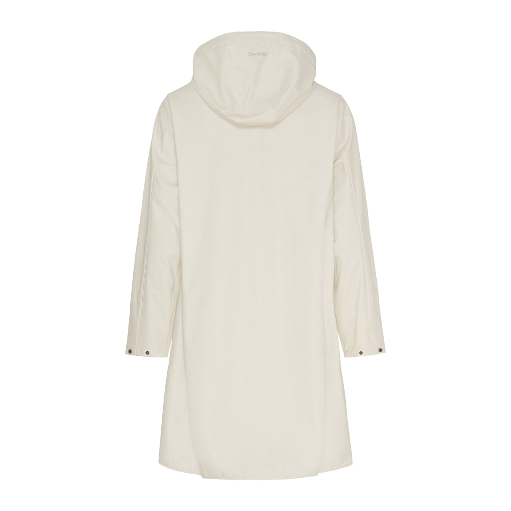 Elice Rain Coat - Off White
