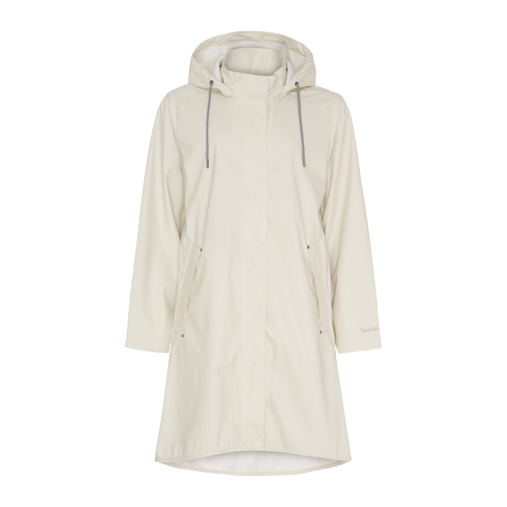 Elice Rain Coat - Off White