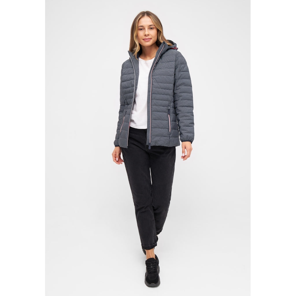 Elvira Jacket - Dark Navy/Pearl