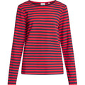 Fie Long Sleeve T-shirt - Red Stripe