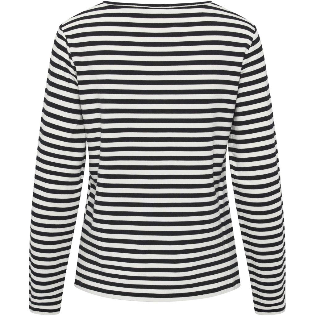 Fie Long Sleeve T-shirt - Black Stripe