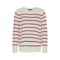 Francoise Knit - Pearl/SR Red