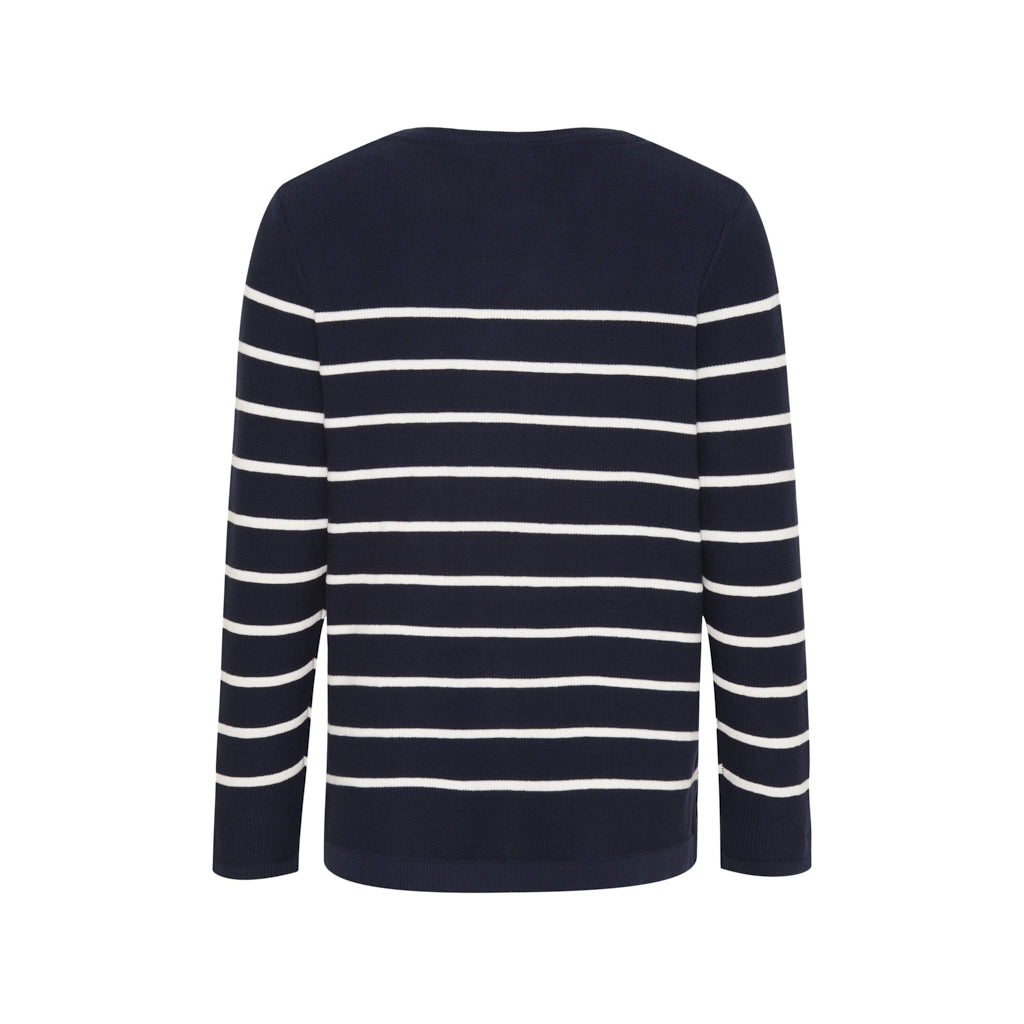 Francoise Knit - SR Navy/Pearl