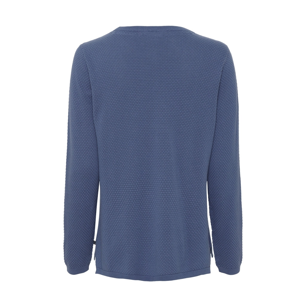Frida Bubble Knit - Federal Blue