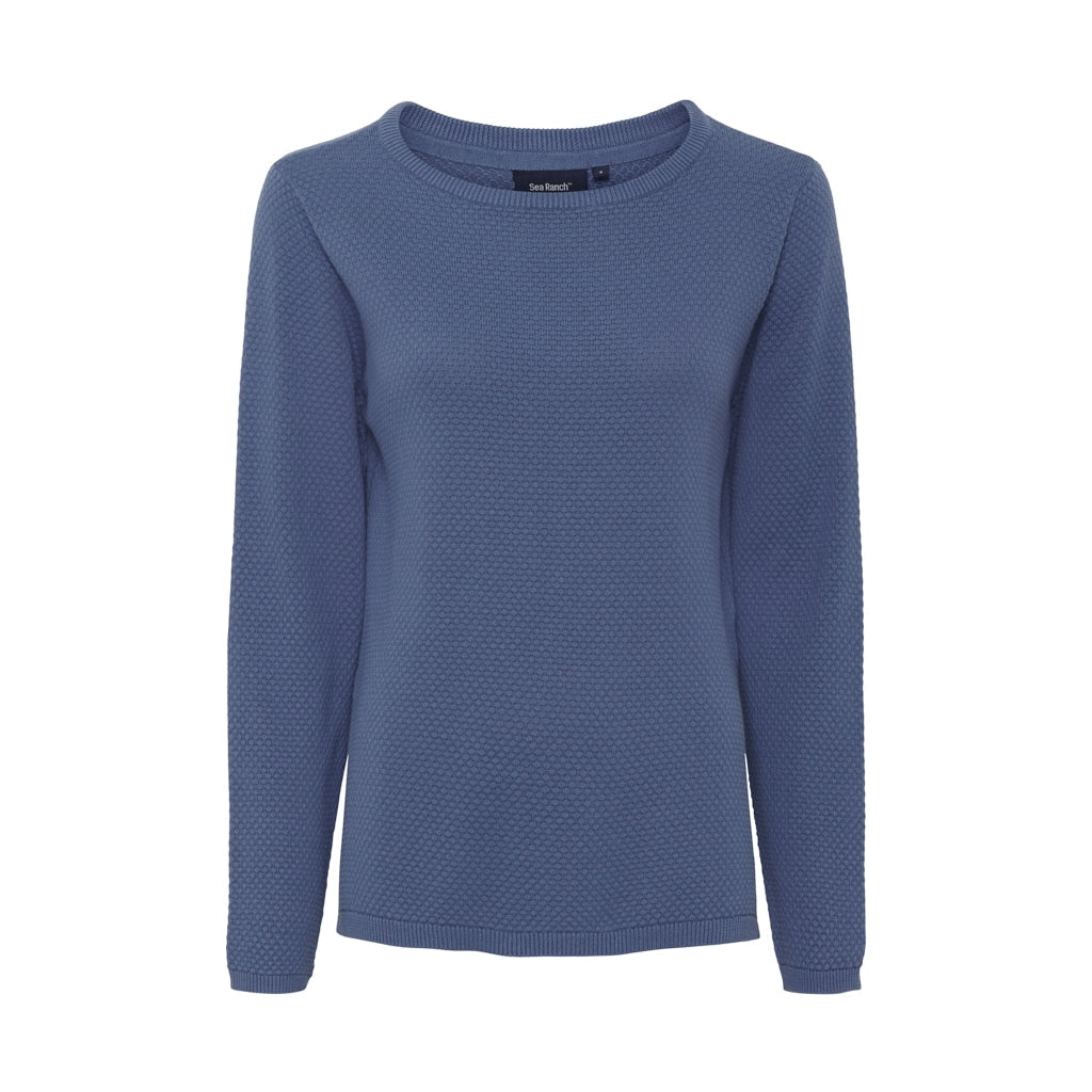Frida Bubble Knit - Federal Blue