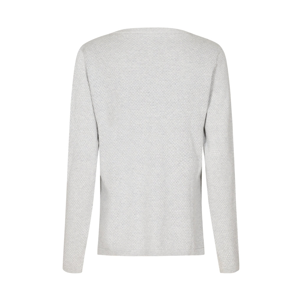 Frida Bubble Knit - Grey Melange