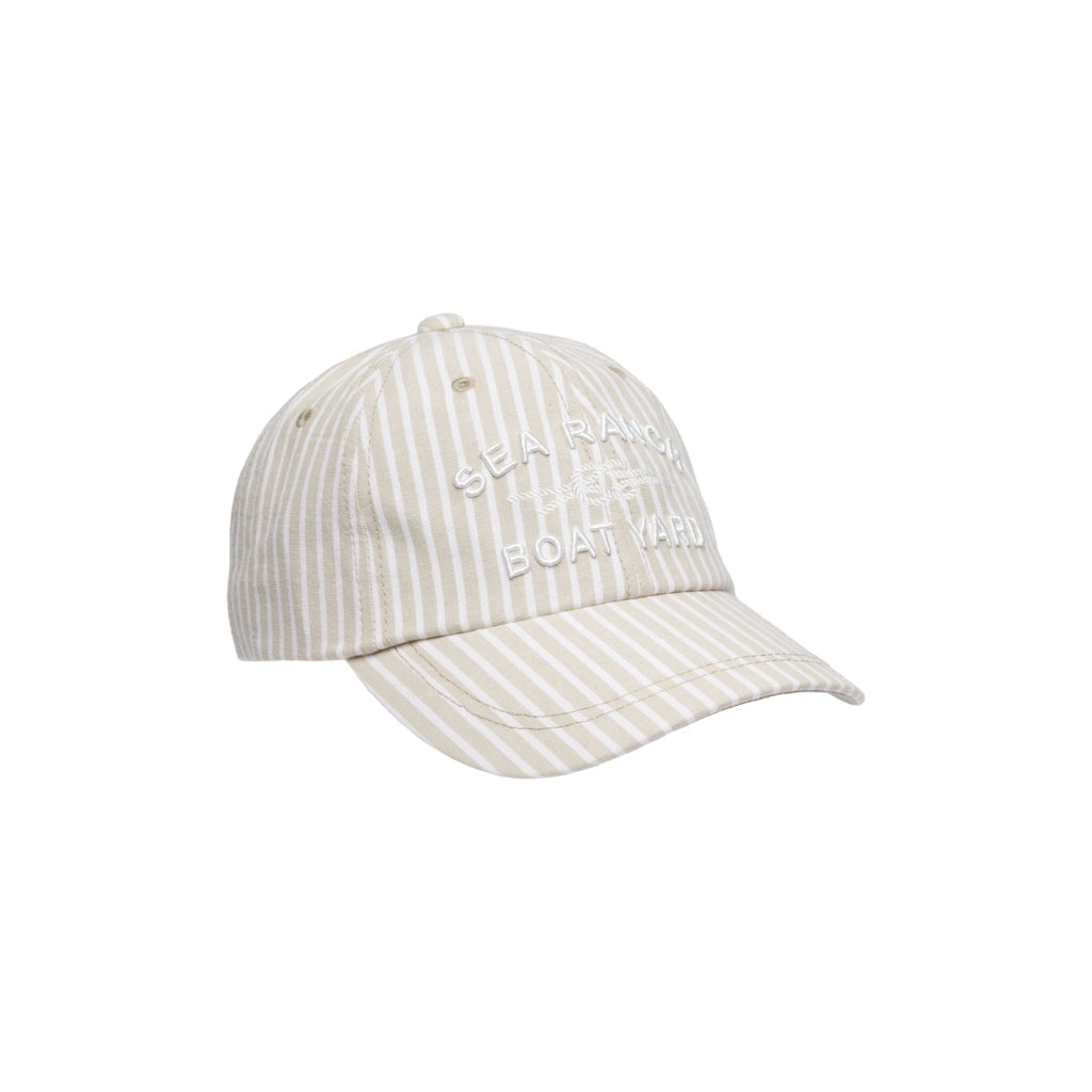 Hampton Cap - Light Sand / White