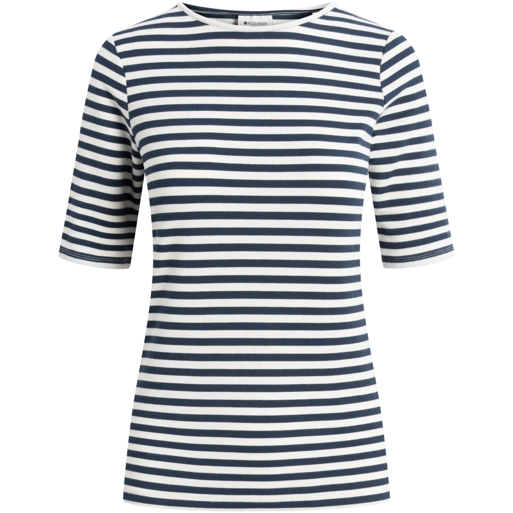 Hedy kortærmet T-shirt - Navy Stripe