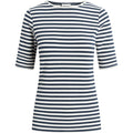 Hedy kortærmet T-shirt - Navy Stripe