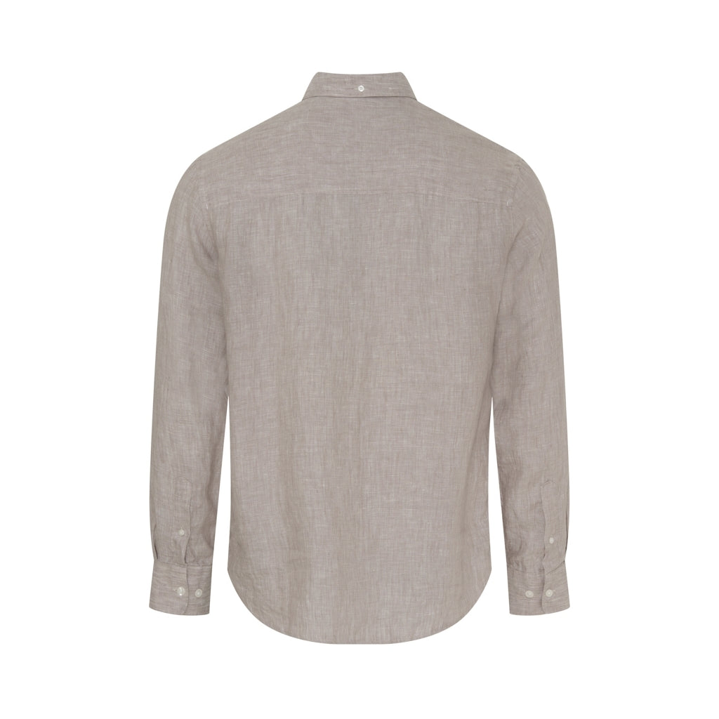 Hyeres Long Sleeve Shirt - Doeskin